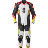 Tuta Moto Intera Gms Tuta in pelle GRC-1 1PCS Nero