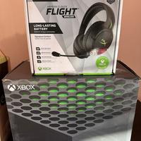 XBOX SERIES X 1TB + cuffie Hyperx per Xbox