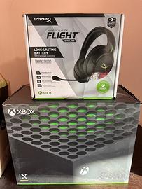 XBOX SERIES X 1TB + cuffie Hyperx per Xbox