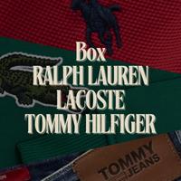 Stock lotto box ralph lauren lacoste tommy al kg