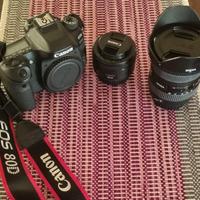 Canon Eos 80d Reflex + ottiche