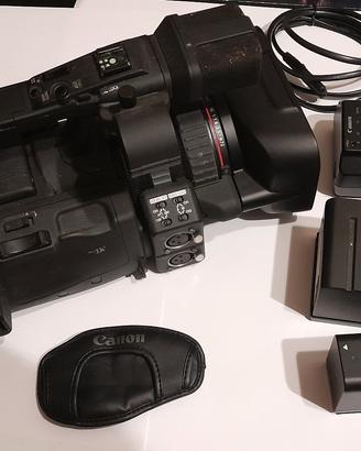 telecamera 3ccd canon dv hdv e 3 batterie a nastro