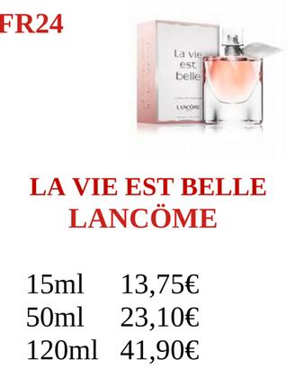 La vie est belle (FORIÈ) 120ml