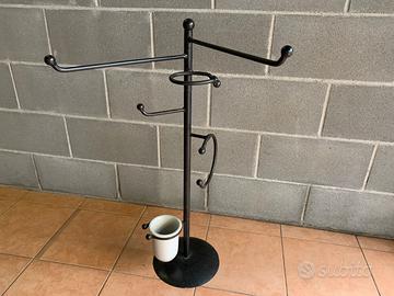 Porta asciugamani in ferro battuto