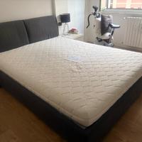 LETTO MATRIMONIALE con vano porta oggetti