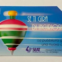 Scheda telefonica "Se ti gira di incuriosire"