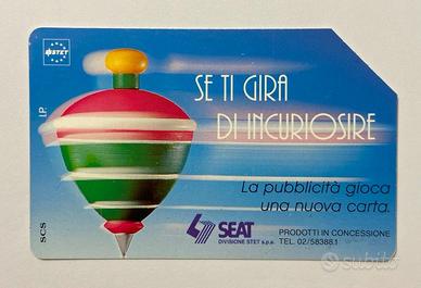 Scheda telefonica "Se ti gira di incuriosire"