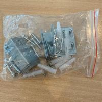 Kit fissaggio: staffe, viti e tasselli