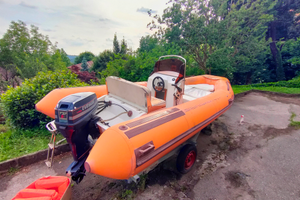 Gommone 4,5m nuova bat grifo con motore 40cv