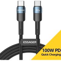 cavo usb tipo C carica rapida Essager 2 metri 100w