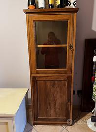 Vetrinetta in legno Massiccio - Stile Rustico