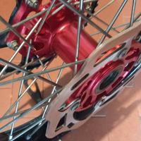 ruote complete enduro cerchi 18" e 21"