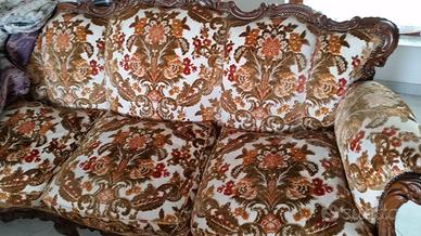 Divano e 2 poltrone vintage anni 60/70