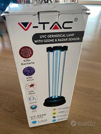 Lampada germicida UVC + ozono
