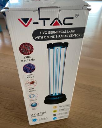 Lampada germicida UVC + ozono