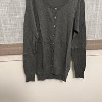 Cardigan donna grigio taglia M/L