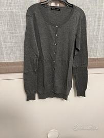 Cardigan donna grigio taglia M/L