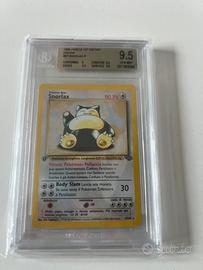 Snorlax 27/64 1 Prima Edizione Jungle Italiano