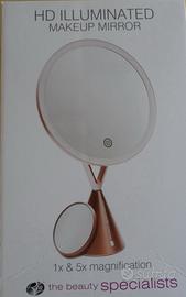 Doppio Specchio per il MakeUp illuminato Rio-NUOVO
