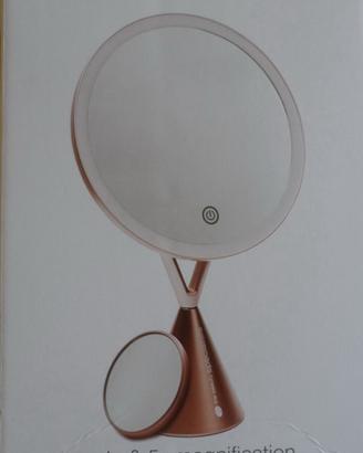 Doppio Specchio per il MakeUp illuminato Rio-NUOVO
