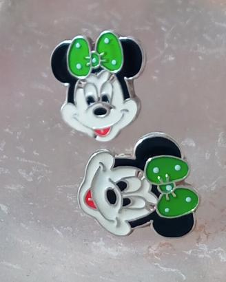 orecchini Minnie topolina argento 925