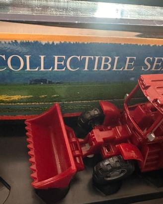 Modellino Ruspa con carro  H0 1/87 diorama trenino