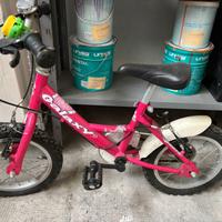 Bicicletta per bimba 2-4 anni
