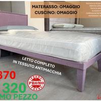 Letto completo di materasso