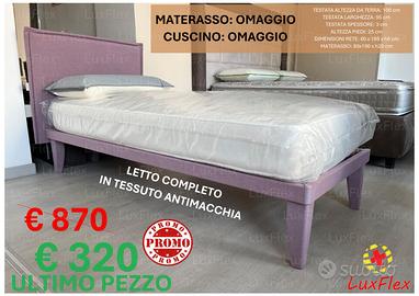 Letto completo di materasso