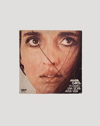 Vinile 33 Giri Maria Carta Canto Una Storia Vera