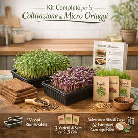 Kit coltivazione Microgreens