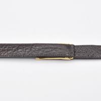 cinturino 15mm in coccodrillo con fibbia deplo