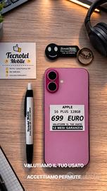 IPHONE 16 PLUS 128GB ROSA