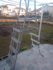 Scala per piscina fuori terra 