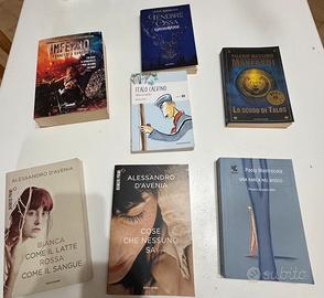 Vari libri in nuove condizioni