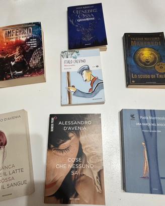 Vari libri in nuove condizioni