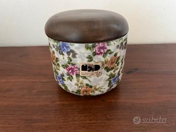 Barattolo in ceramica Franco Pozzi vintage ‘60