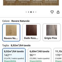 vinile in listoni autoadesivo effetto legno