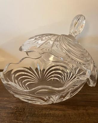 Porta-caramelle vintage in cristallo