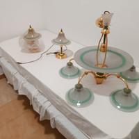 Lampadario con 2 lumi