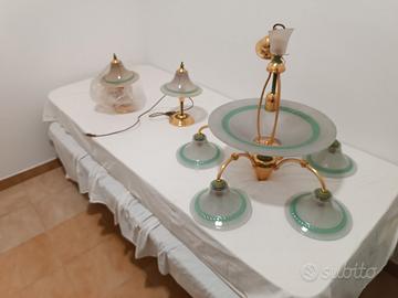 Lampadario con 2 lumi