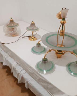 Lampadario con 2 lumi