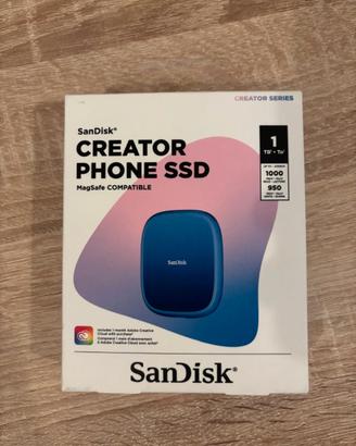 SanDisk Creator Phone SSD 1TB SSD