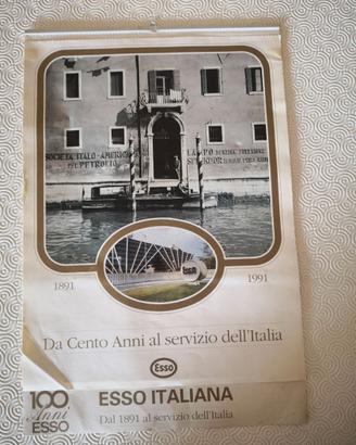 Calendario storico: "100 anni di Esso in Italia"