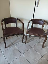 poltroncine anni 30 circa