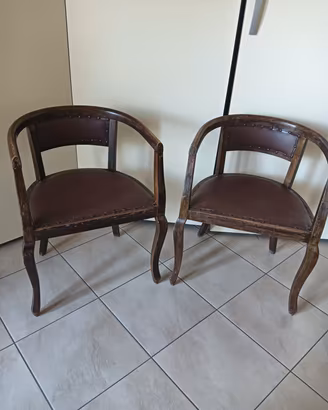 poltroncine anni 30 circa