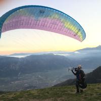 parapendio e imbrago
