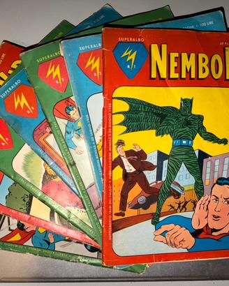 Lotto Nembo Kid anni 60 dal n.1-12 Vintage superma
