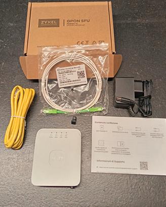 Terminale per connessioni in fibra ottica FATTO. 
