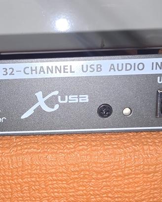 scheda registrazione behringer x32